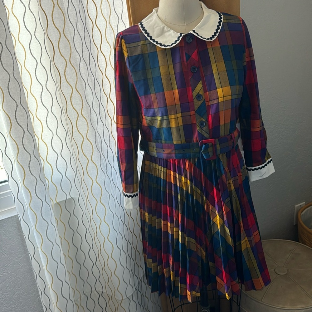 Plaid ModCloth dress
